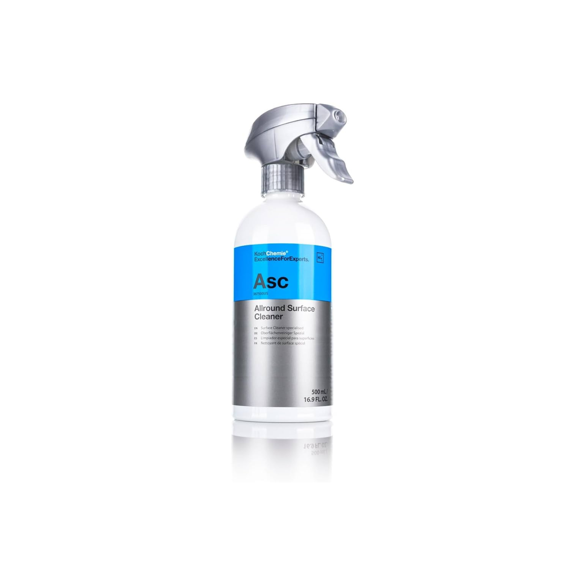 Koch-Chemie Allround Surface Cleaner 500ml, effective multi-surface cleaner for interior and exterior vehicle detailing.
