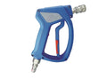 MTM Hydro SGS35 Spray Gun with stainless steel quick-connect fittings for high-pressure cleaning.