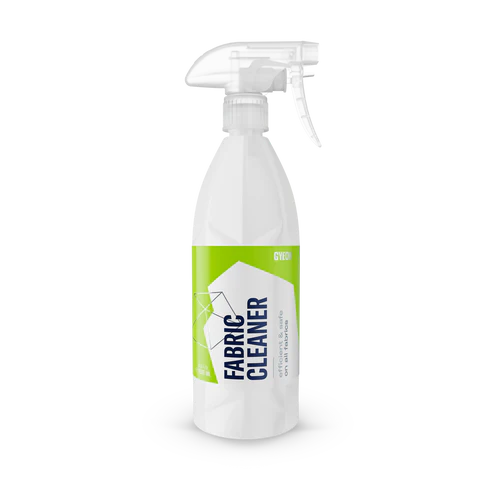 GYEON Q²M Fabric Cleaner, a deep-cleaning spray designed to remove dirt and stains from fabric and upholstery surfaces.