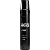 Nasiol Leather Cleaner Premium Foam bottle with rich foam for gentle, effective cleaning of leather surfaces.