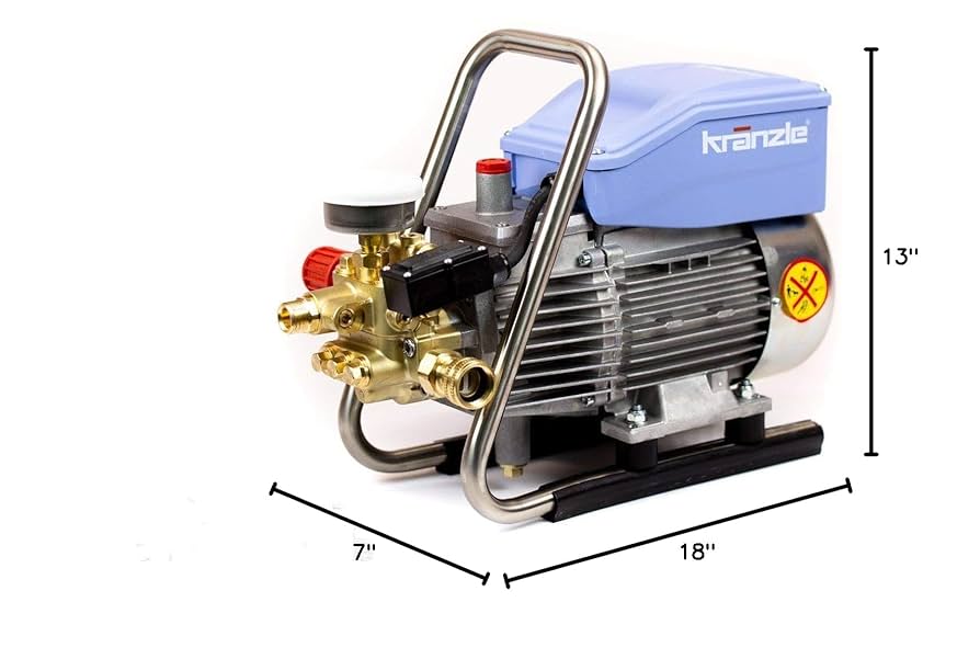 Kranzle K1622 TS Electric Pressure Washer (total Stop)
