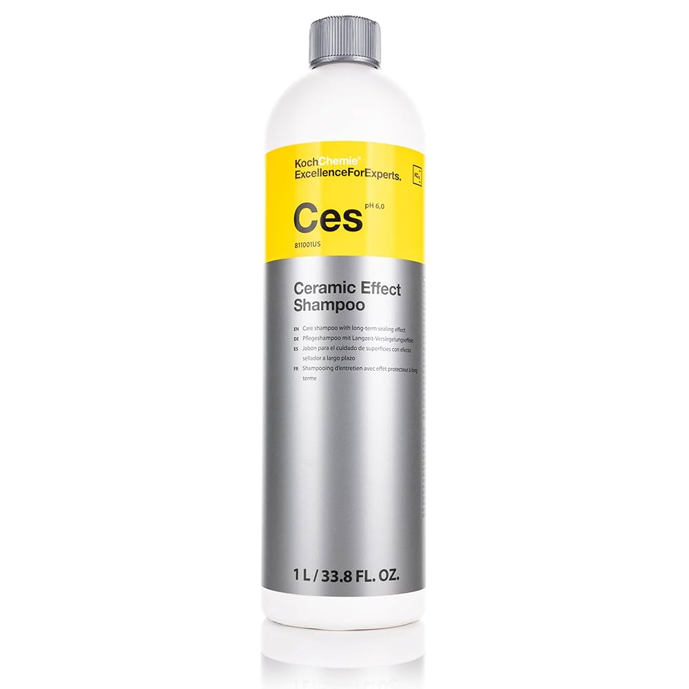 Koch-Chemie Ceramic Effect Shampoo, gentle car shampoo that cleans while enhancing ceramic coatings and paint protection.