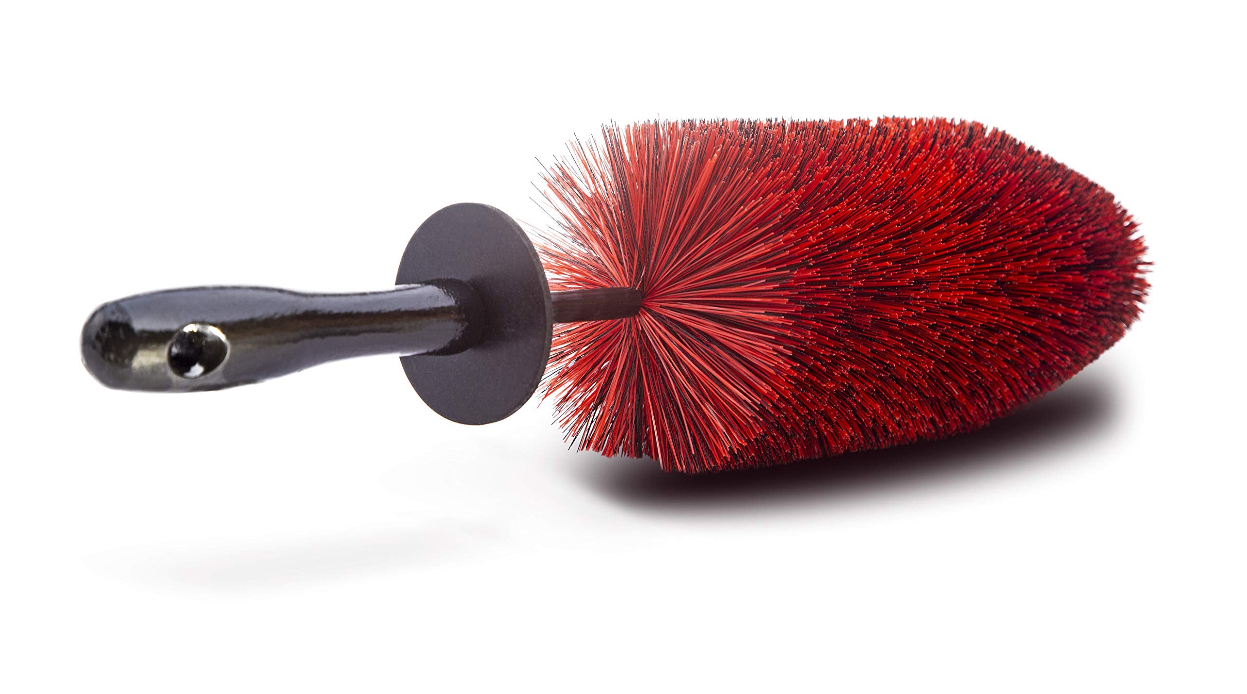 EZ Detail Big EZ Detail Brush, designed for effective cleaning of wheels and engine bays, shown in red.