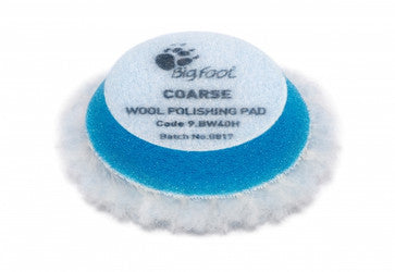 RUPES D-A COARSE Wool Polishing Pad for 2-inch backing plates.
