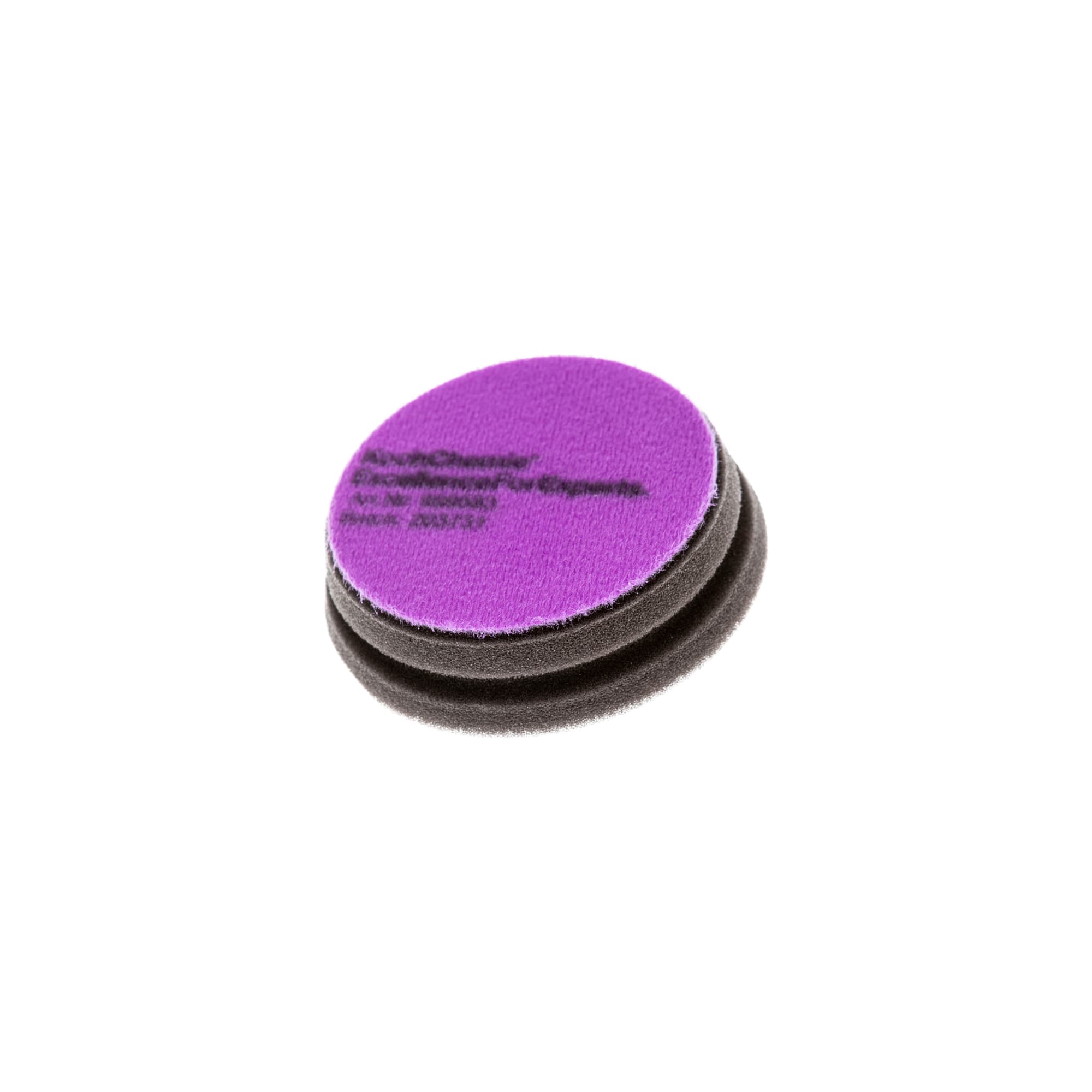3-inch Koch-Chemie Micro Cut Pad, fine abrasive sponge designed to remove light scratches and holograms with great control.