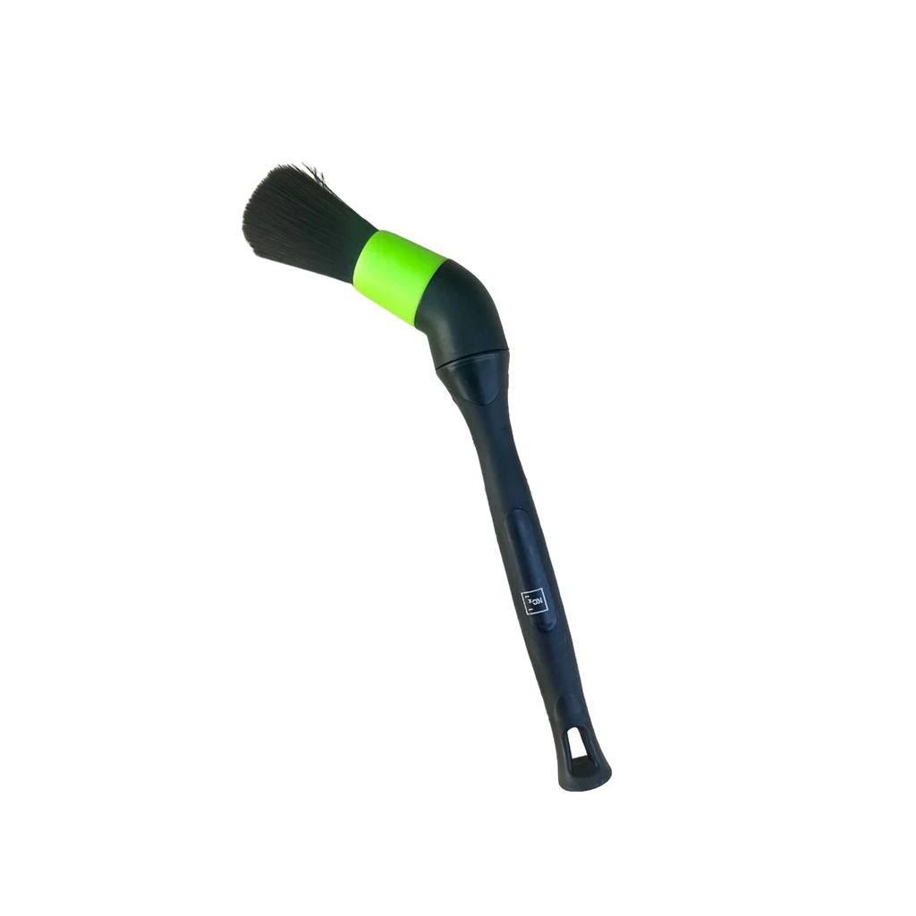 Koch-Chemie Green Exterior Brush with ultra-soft bristles for safe cleaning of chrome, piano black, and sensitive surfaces.