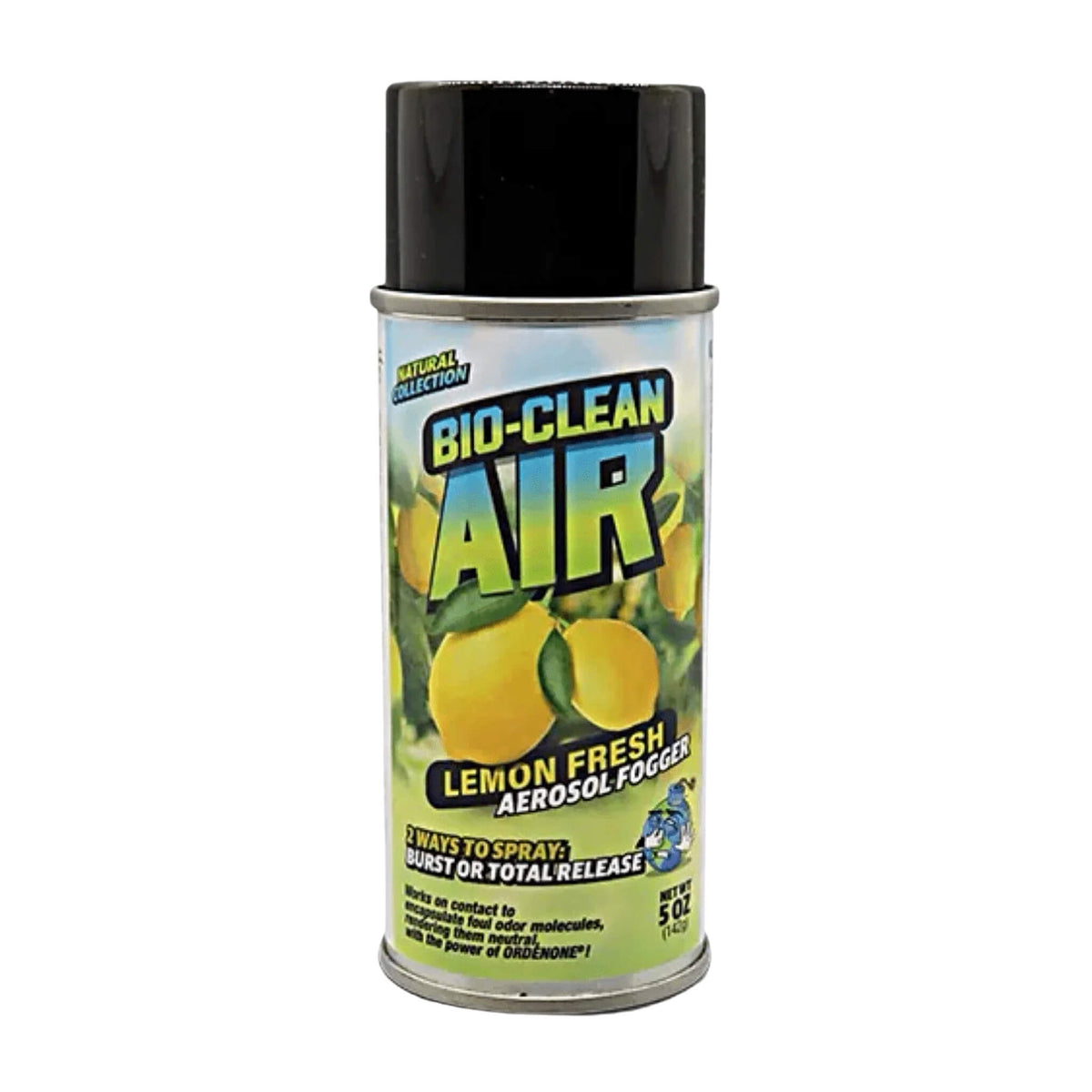 Bio-Bombs Air: Lemon Fresh Aerosol Fogger for effective odor removal and fresh lemon fragrance.