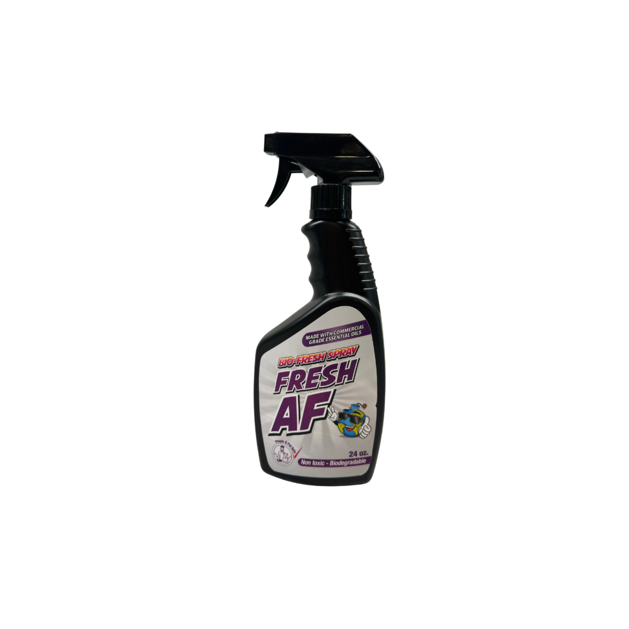 Bio-Bombs Fresh AF Air Freshener Spray – a water-based, fine-mist air freshener designed to deliver instant freshness anywhere.