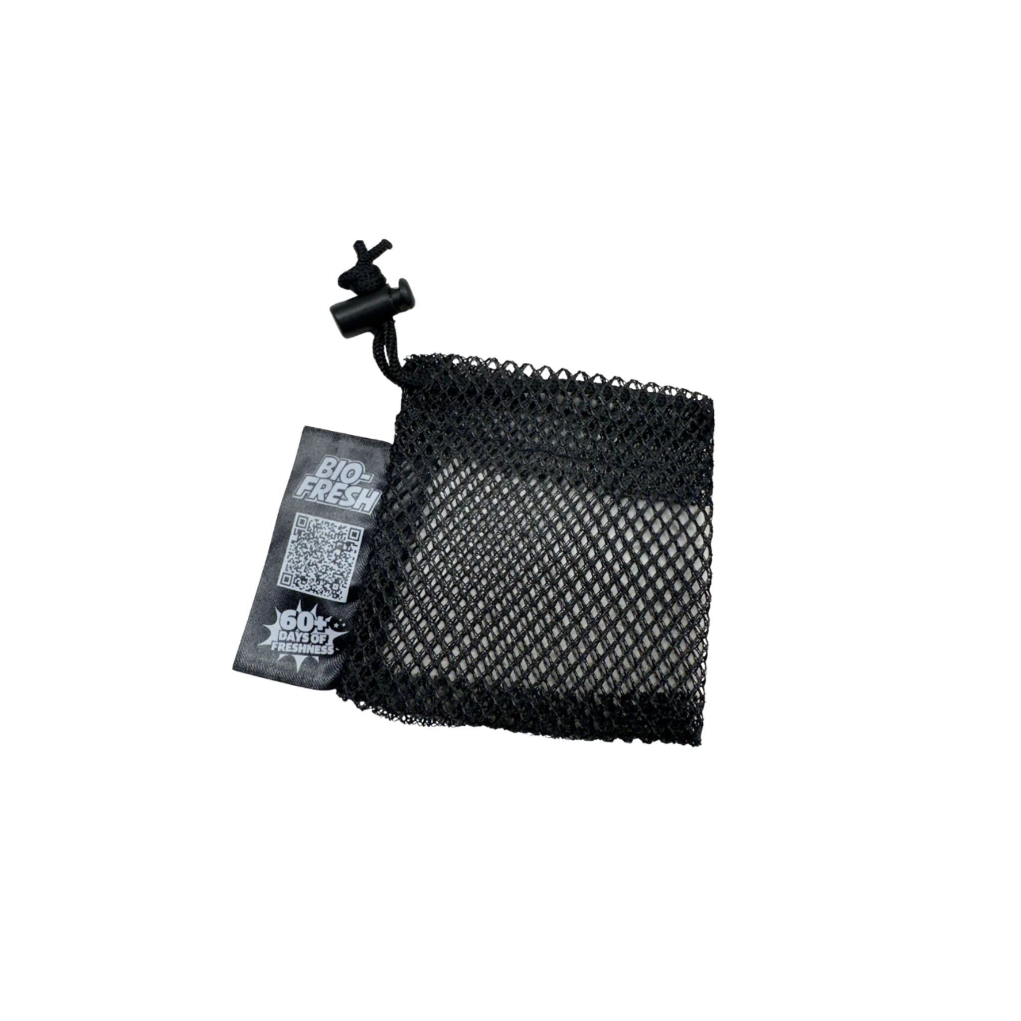 Bio-Bombs Mesh Storage Baggies for stylishly holding air freshener bars while allowing full scent release.