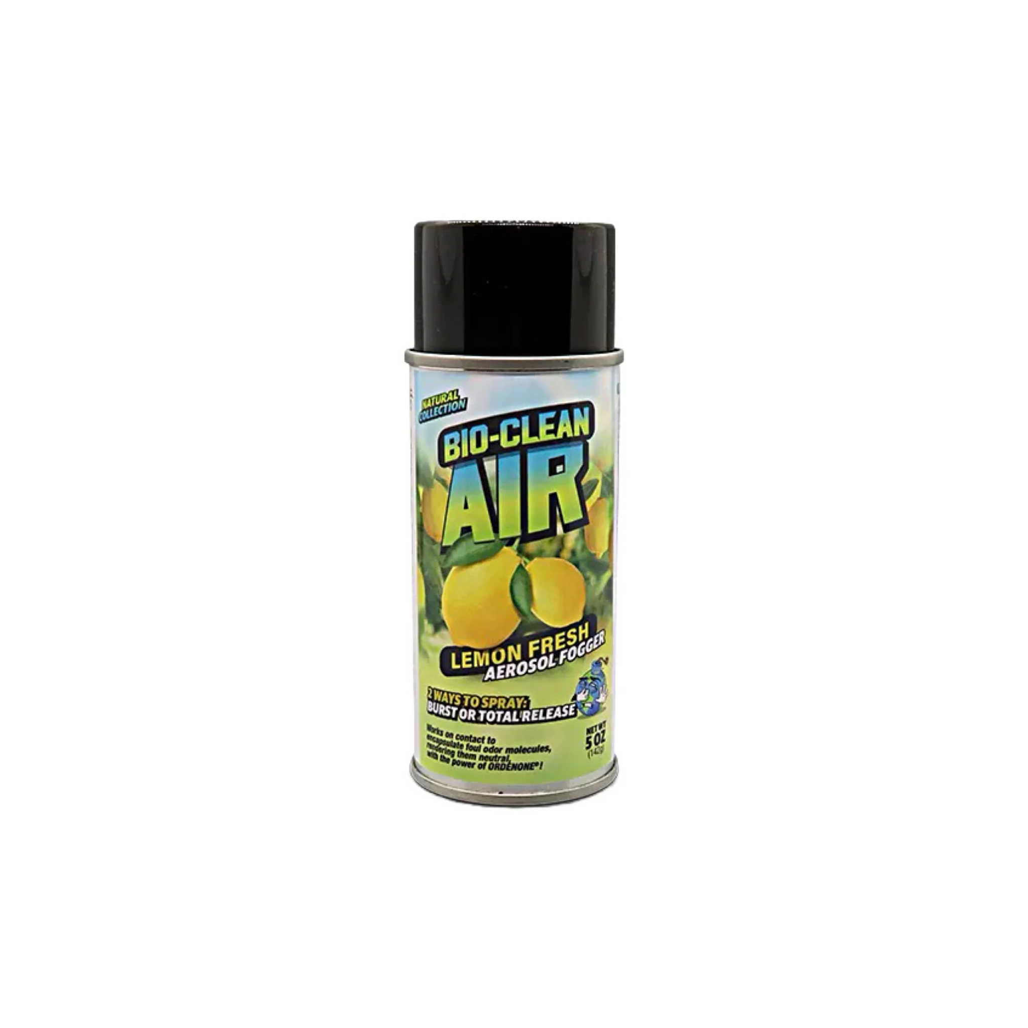 Bio-Bombs Air: Lemon Fresh Aerosol Fogger for effective odor removal and fresh lemon fragrance.