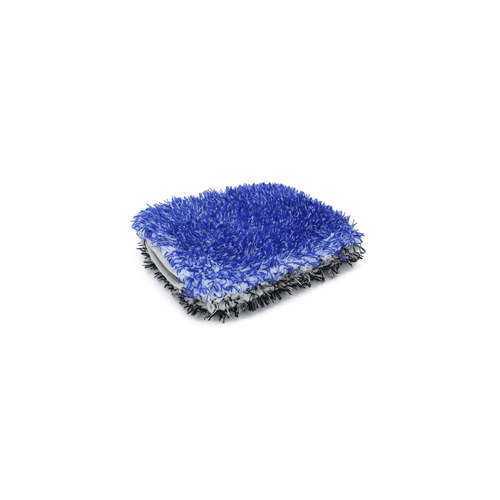Blue AutoFiber Wash Monster Car Wash Pad for scratch-free car washing with plush microfiber design.