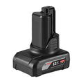 Bosch 12V Max 6Ah Lithium-Ion Battery Pack provides extended runtime and reliable power for compatible Bosch 12V tools.