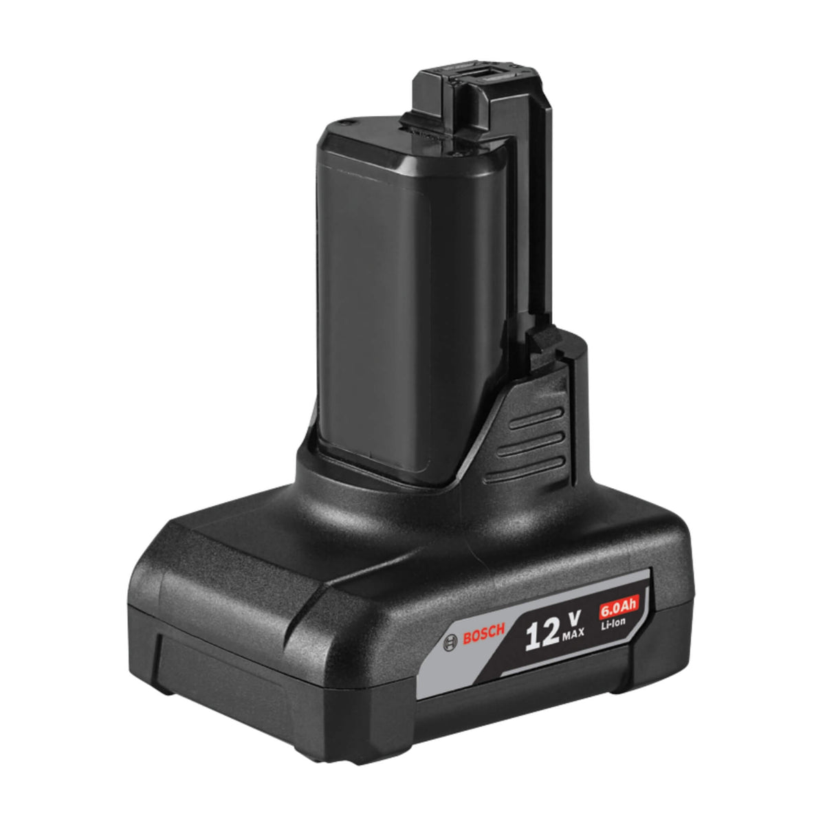 Bosch 12V Max 6Ah Lithium-Ion Battery Pack provides extended runtime and reliable power for compatible Bosch 12V tools.