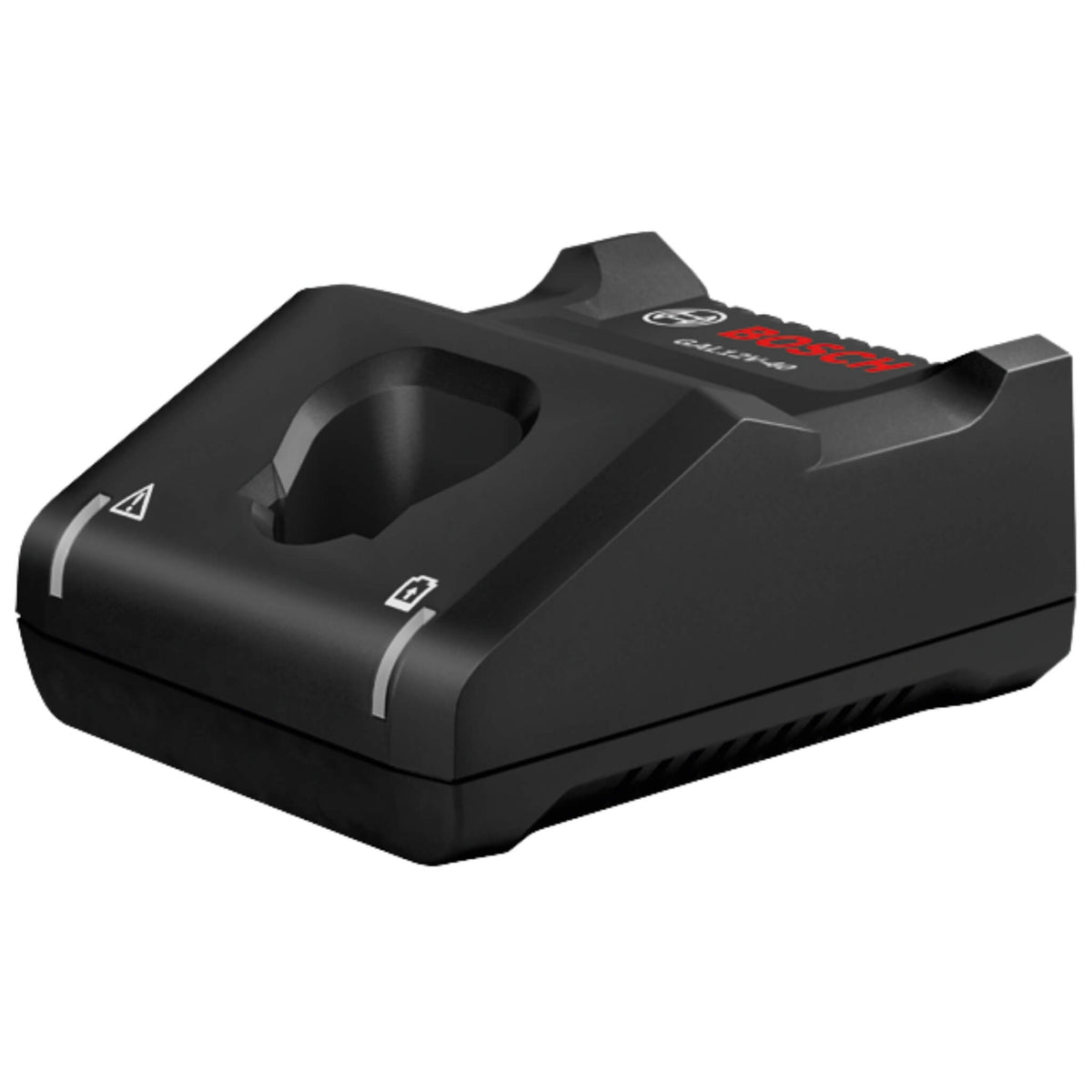 Bosch 12V Max Lithium-Ion Battery Charger provides fast, reliable charging for compatible Bosch 12V power tool batteries.
