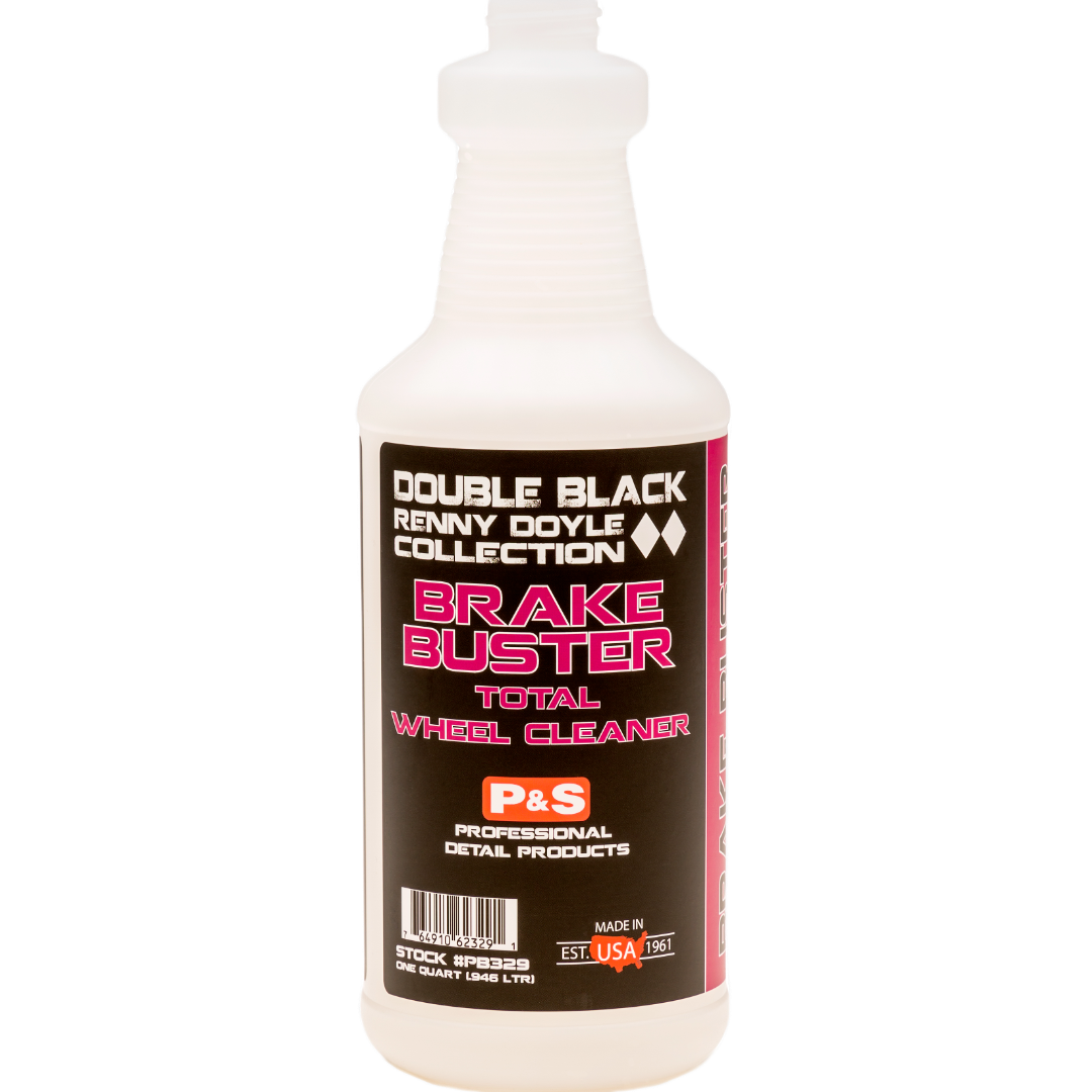 32 oz bottle of P&S Brake Buster, a total wheel cleaner with corrosion inhibitors to protect wheels from future corrosion.
