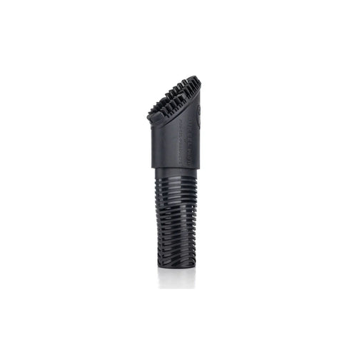 Buff Brite FUR-EEL Pro attachment for fast pet hair removal from carpet and fabric using strong rubberized cleaning ridges.