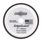 Buff & Shine EdgeGuard Black Finishing Foam Pad maximizes gloss and evenly applies waxes or sealants on delicate paint.