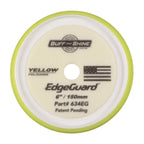 Buff & Shine EdgeGuard Yellow Polishing Foam Pad removes light defects and haze while its raised edge shields paint.