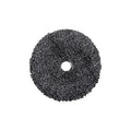 Buff and Shine URO Fiber black and white cutting pad for aggressive paint correction and defect removal.