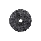 Buff and Shine URO Fiber black and white cutting pad for aggressive paint correction and defect removal.