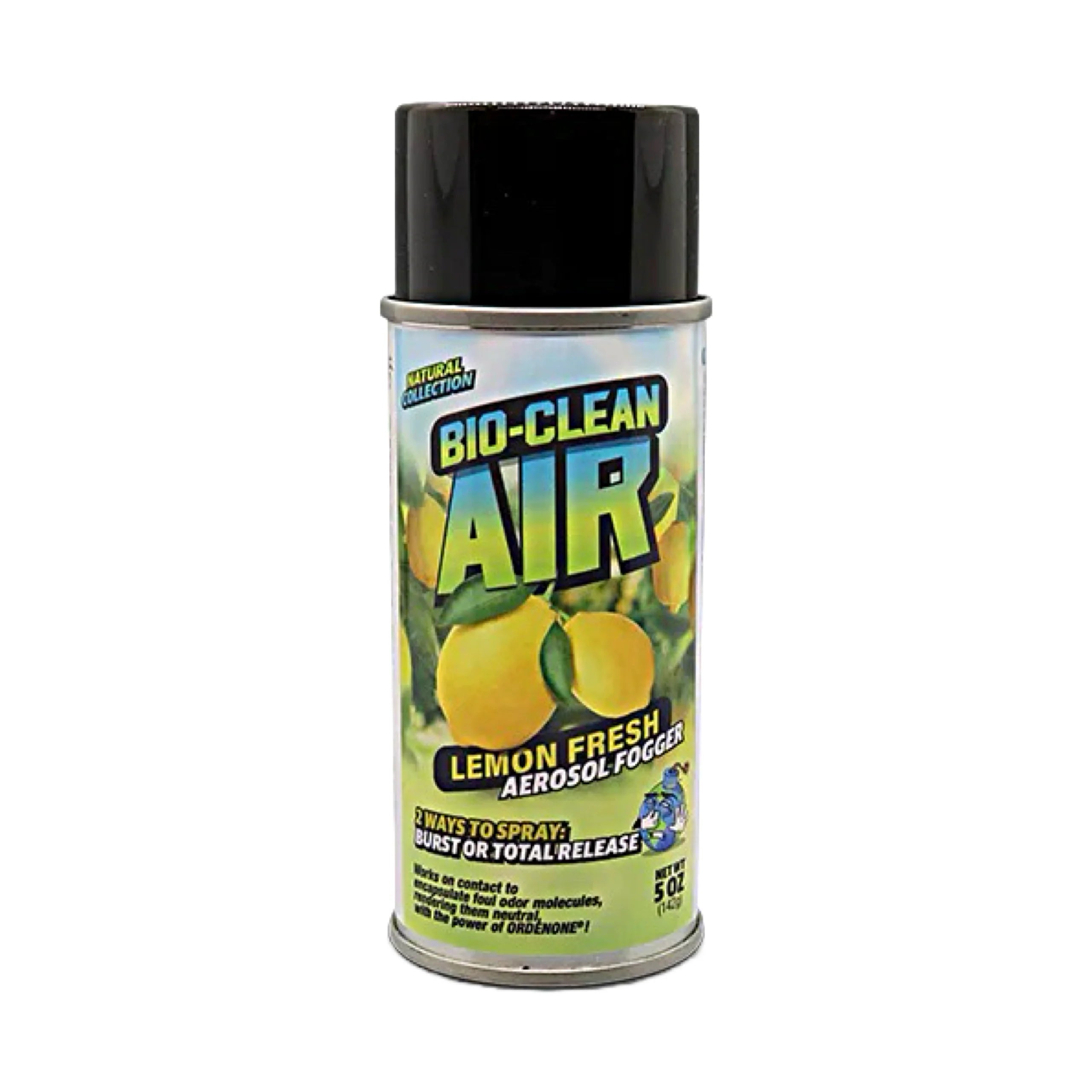 Bio-Bombs Air: Lemon Fresh Aerosol Fogger for effective odor removal and fresh lemon fragrance.