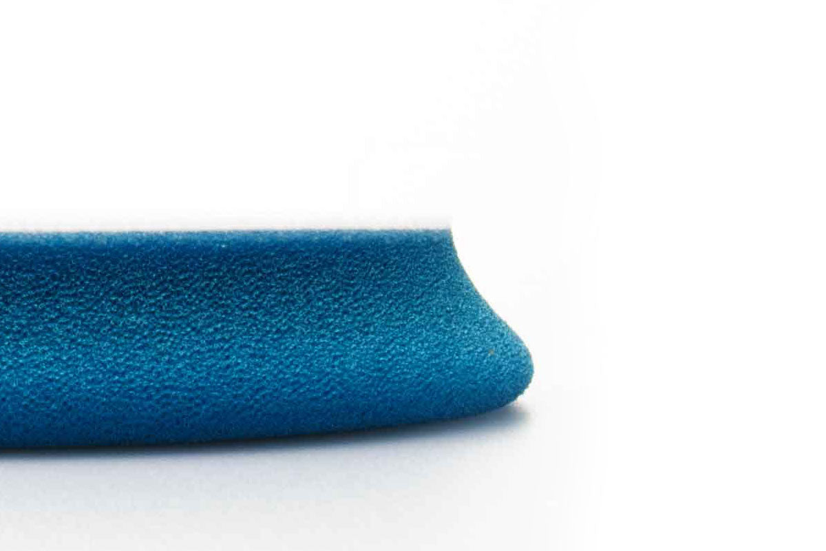 Side view of RUPES D-A COARSE Cutting Foam Pad with a unique open-cell structure and optimized pad height.