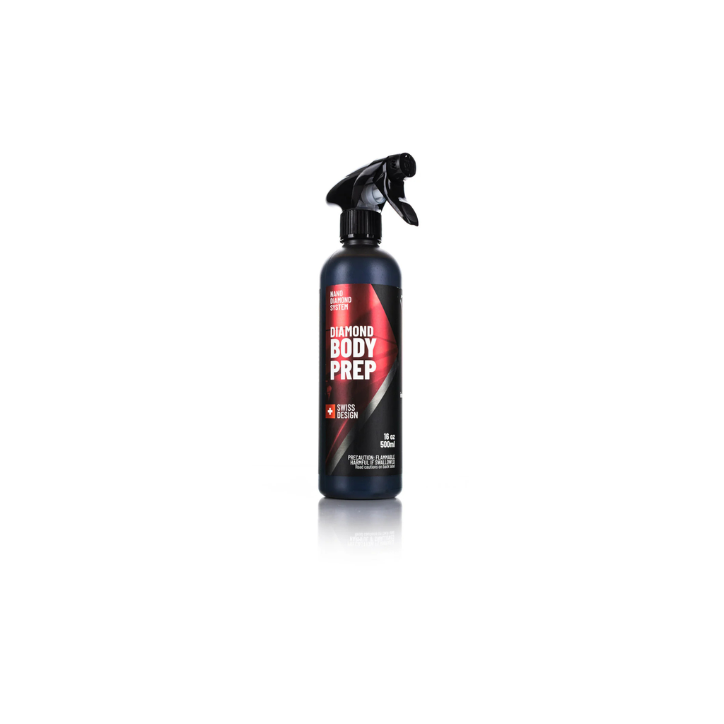 Diamond ProTech Diamond Body Prep, a non-caustic prep spray designed to remove residues before applying a ceramic coating.