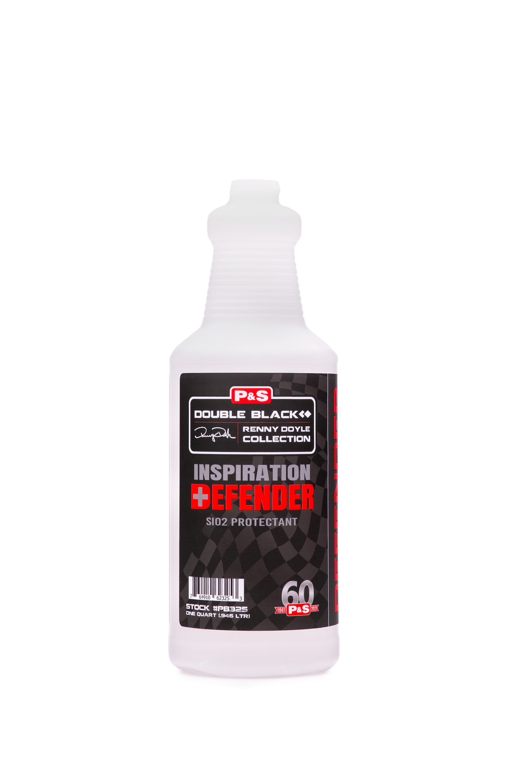 32 oz bottle of P&S Defender SiO2 Protectant that provides durable protection on paint, glass, metal, and trim.