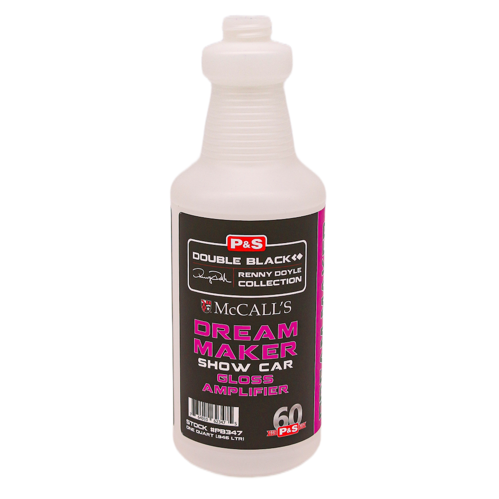 32 oz bottle of P&S Dream Maker, a gloss-enhancing spray safe on all paint types and usable as a drying aid.
