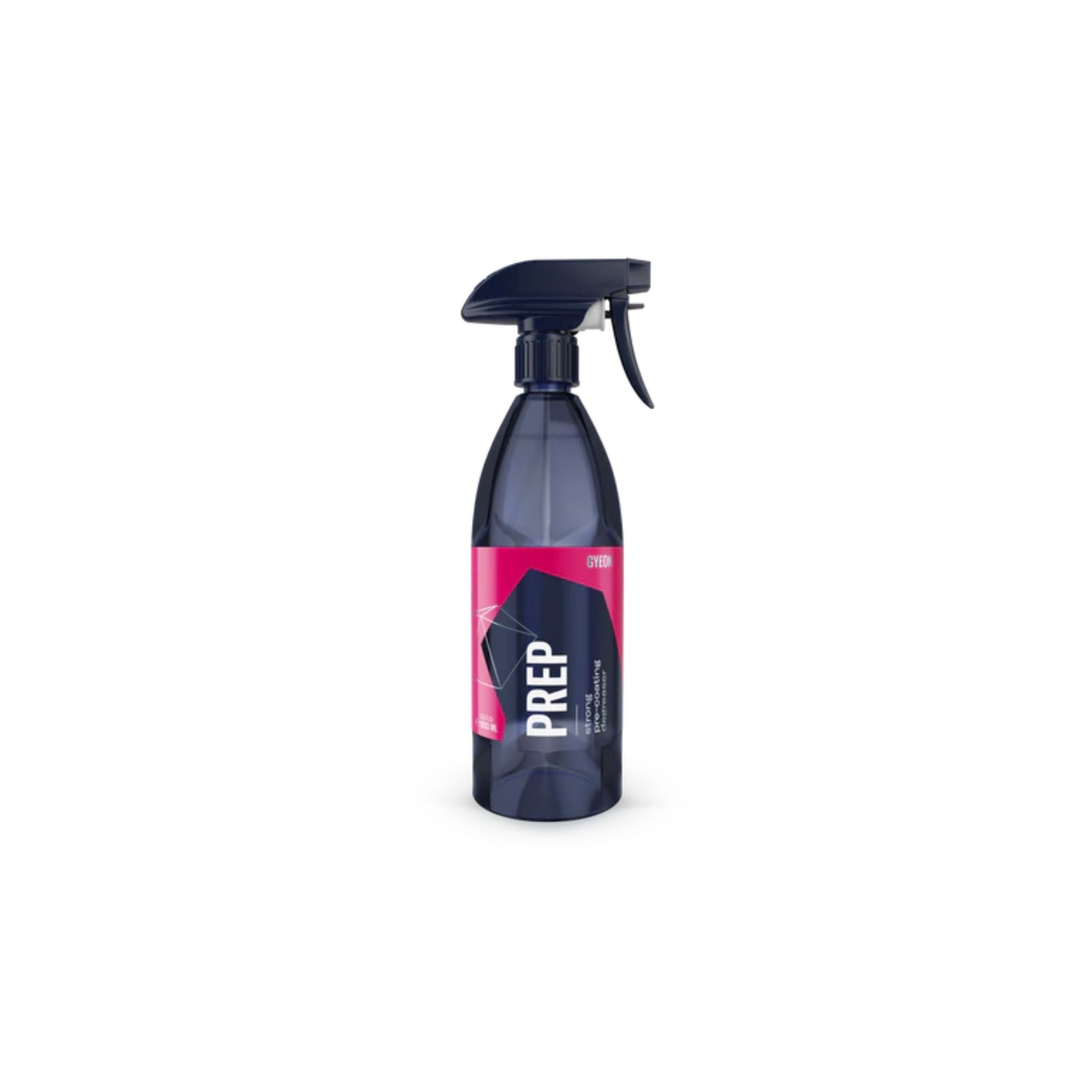 Gyeon Q²M Prep Spray bottle with pink label on a white background