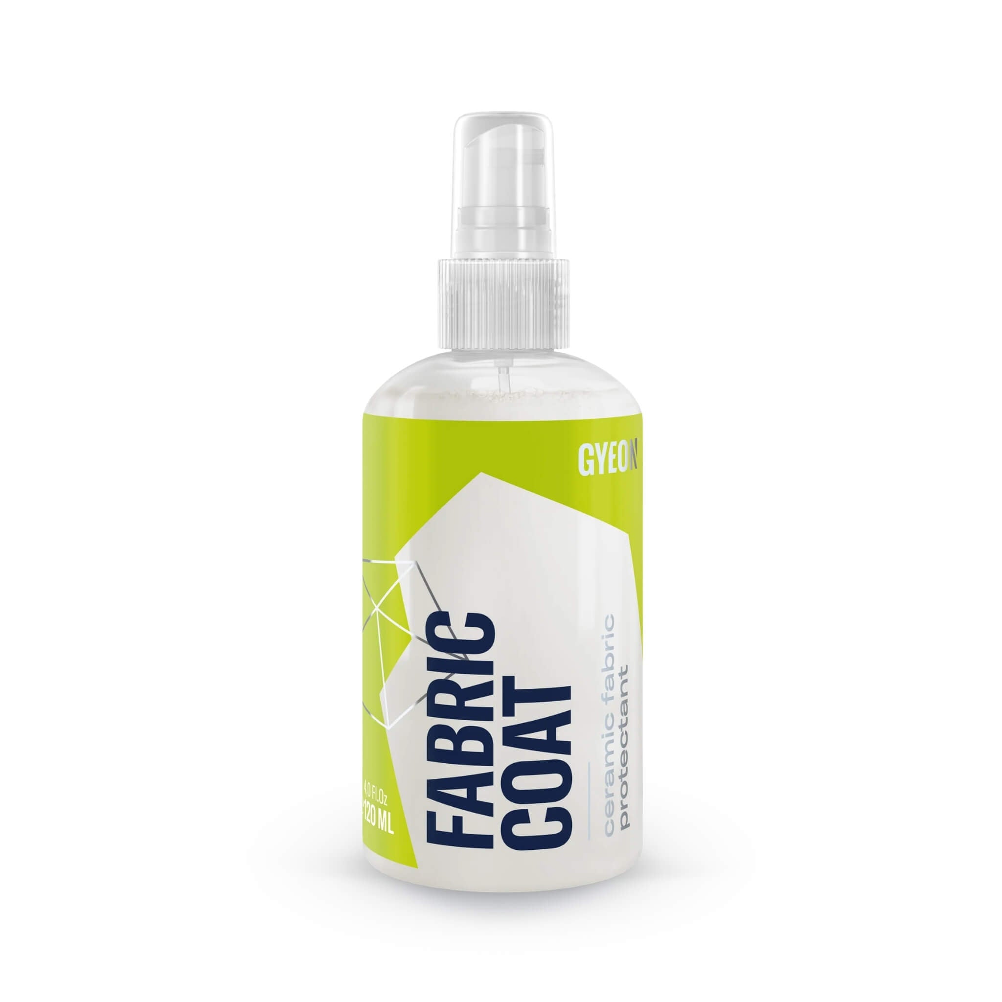 Gyeon Q² Fabric Coat fabric protectant creates a breathable barrier that repels water, dirt, and stains.
