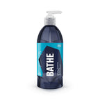 500mL bottle of GYEON Q²M Bathe shampoo for gentle vehicle washing and maintaining paint protection.