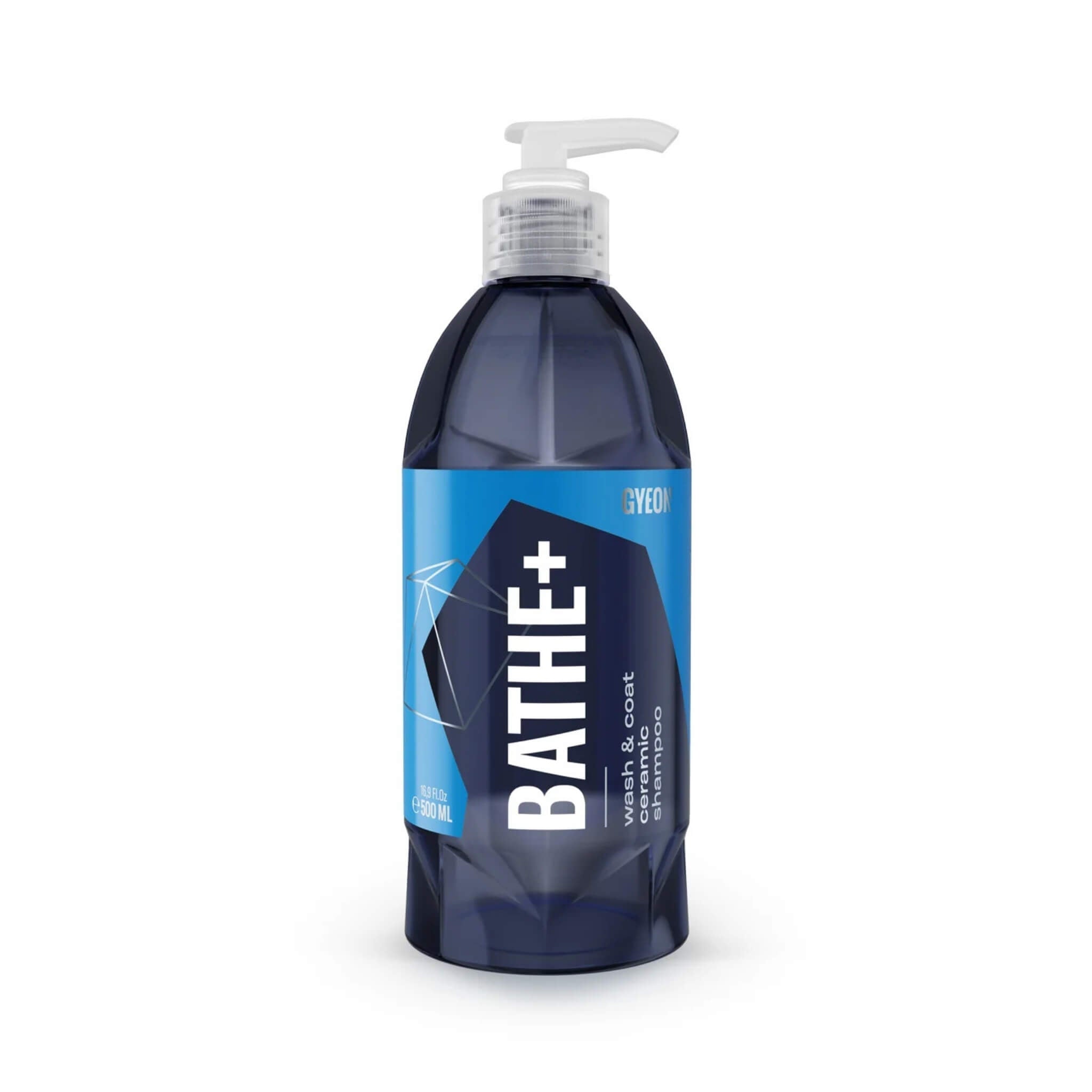 Gyeon Q²M Bathe+ SiO₂ car wash shampoo cleans while adding hydrophobic protection, gloss, and water-repellent durability.