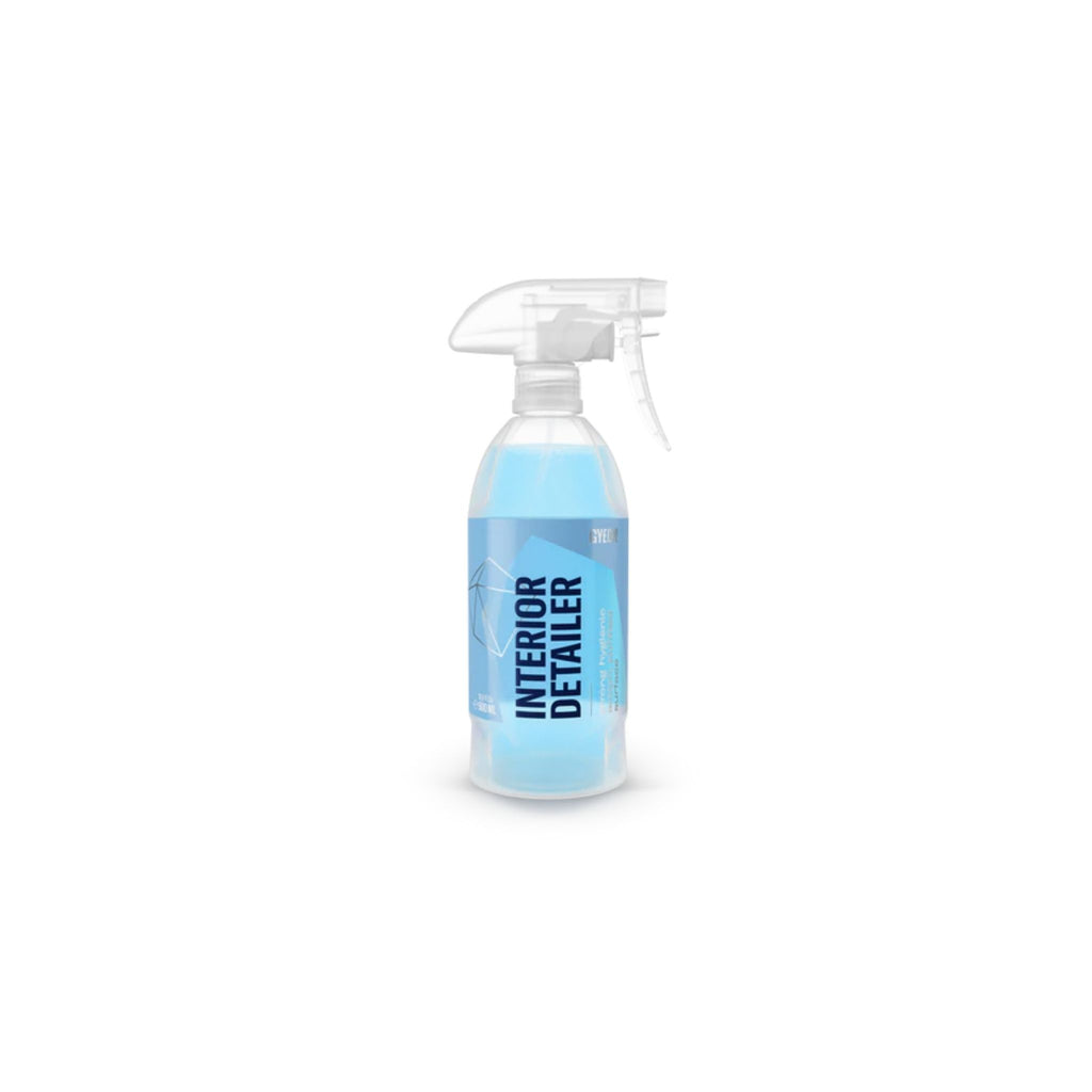 Gyeon Spray bottle labeled 'Interior Detailer' on a white background