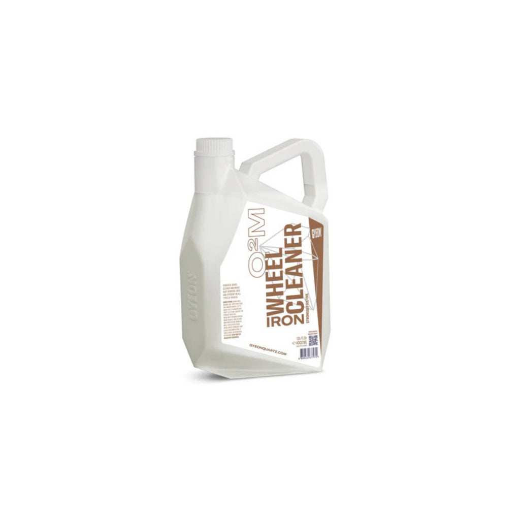 Gyeon Q2M Iron Wheel Cleaner White bottle of wheel cleaner on a white background
