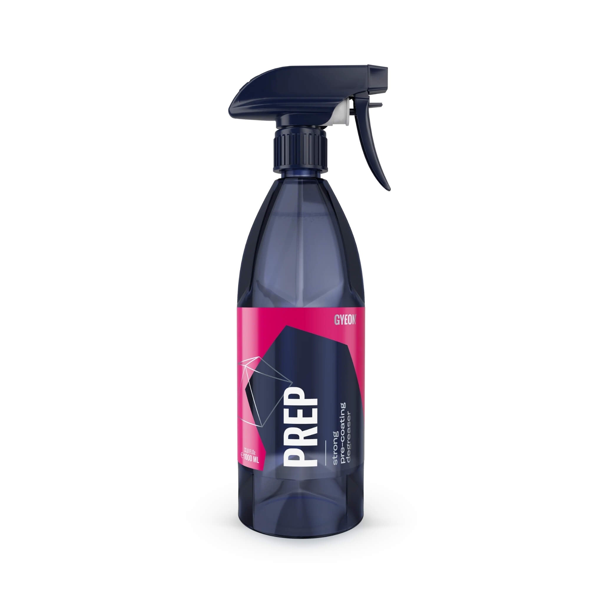 Gyeon Q²M Prep paint prep spray for removing polishing oils before ceramic coating application.