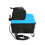 Side view of Mytee HP60 Spyder Heated Automotive Detail Extractor with compact, durable design for easy storage.