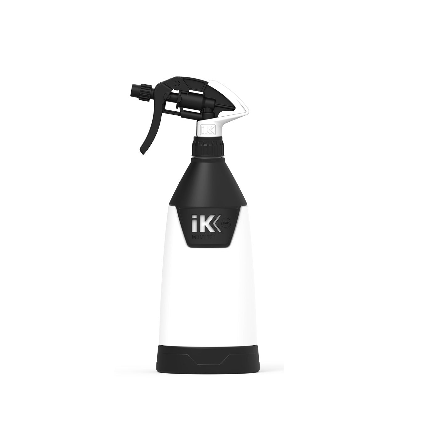 IK MULTI TR 1 360 sprayer with 360º spray for small surface cleaning, detailing, and disinfection with dilute acids.
