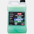 Gallon of P&S Epic Waterless Wash that enhances gloss and adds a layer of polymer protection.