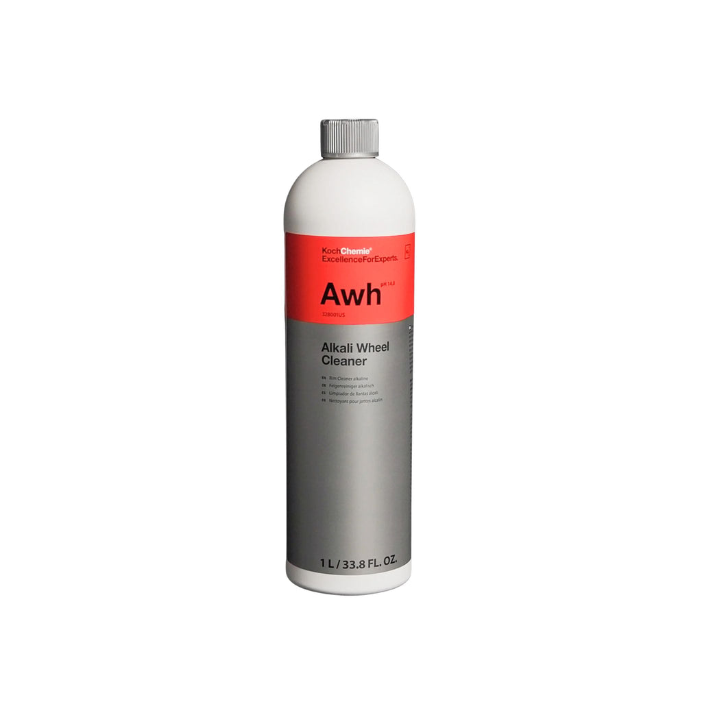 1L of Koch-Chemie Alkali Wheel Cleaner – low-foam, powerful cleaner for brake dust and grime, safe and effective on rims.