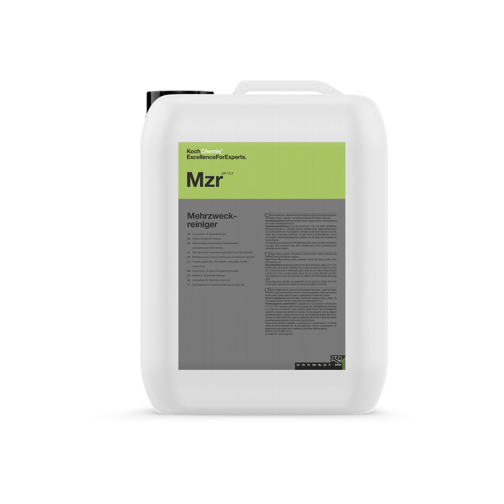 5L Koch-Chemie Mehrzweckreiniger MZR alkaline intensive cleaner for cars, industrial, and building cleaning.