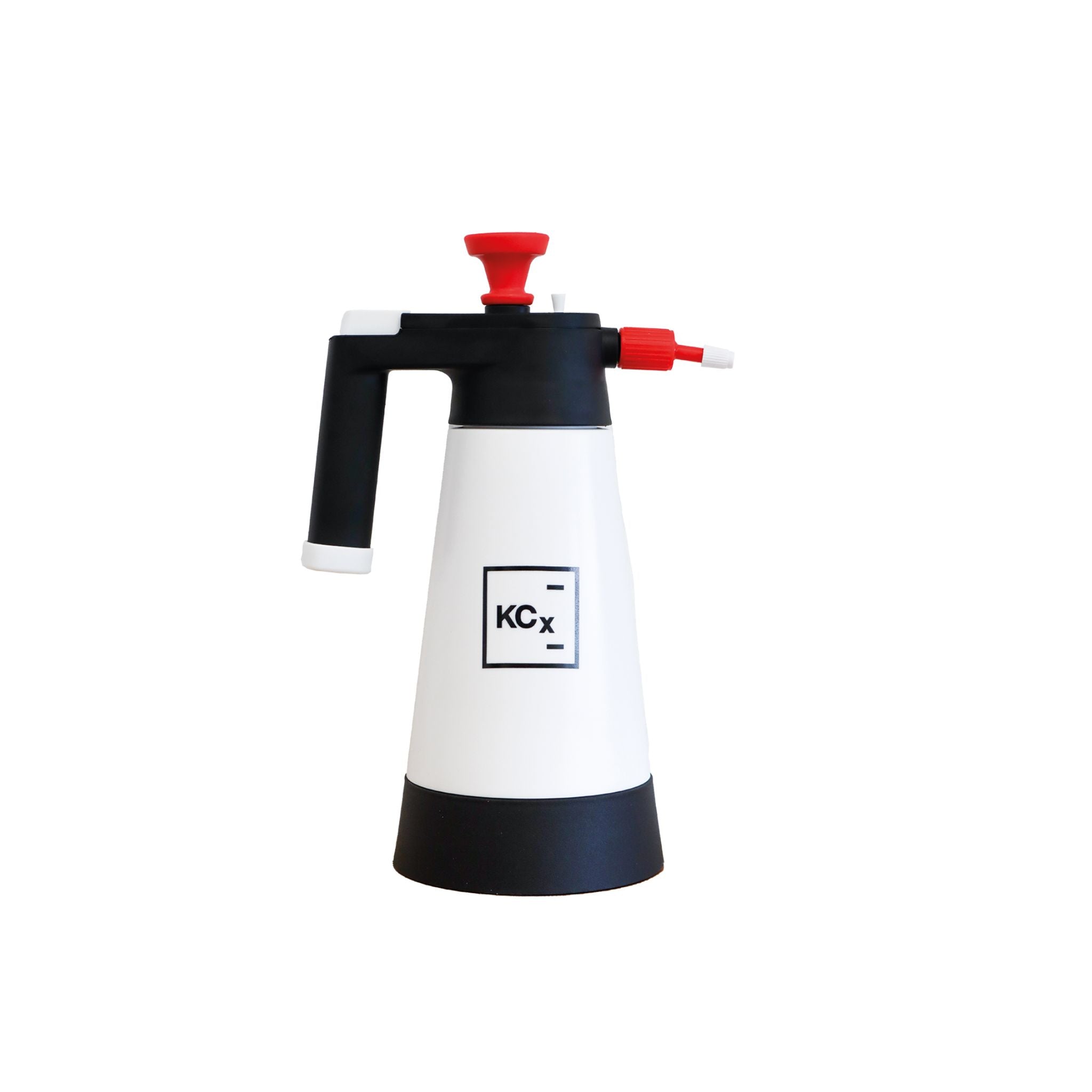 Koch-Chemie Pressure Sprayer Acid 1.5L acid-resistant pump with adjustable spray, nozzle, 360° hose, and FPM seals.