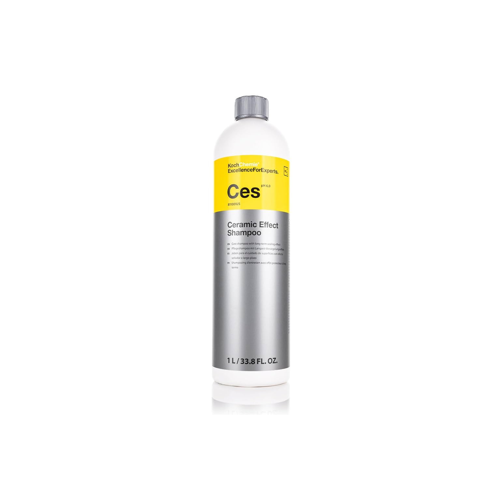 Koch-Chemie Ceramic Effect Shampoo, gentle car shampoo that cleans while enhancing ceramic coatings and paint protection.