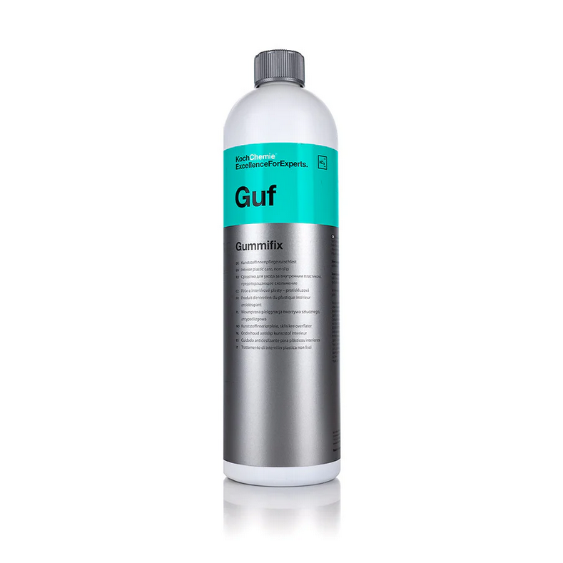 1L Koch-Chemie Gummifix interior care for dressing plastic and rubber surfaces with a clean, natural finish.