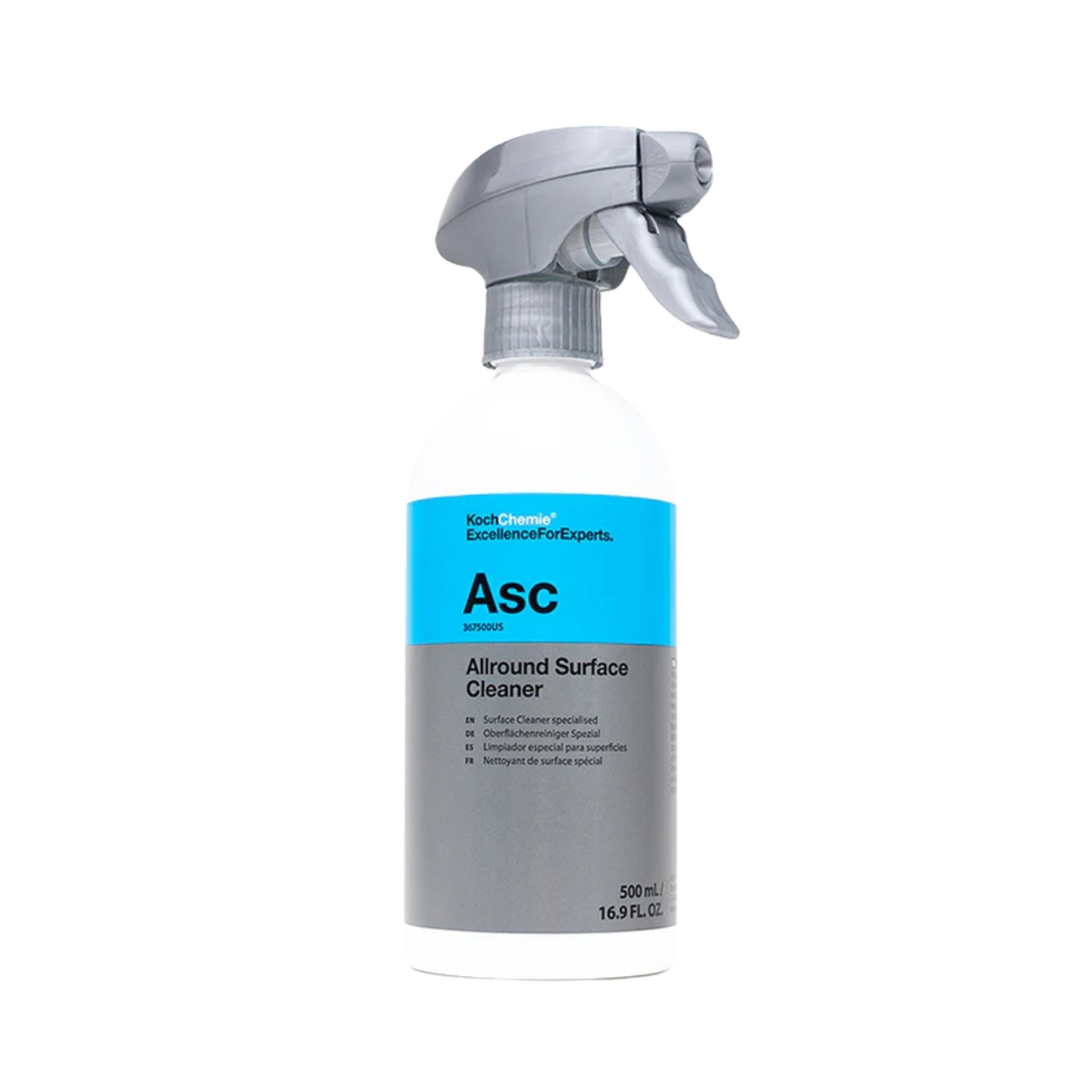 Koch-Chemie Allround Surface Cleaner 500ml, effective multi-surface cleaner for interior and exterior vehicle detailing.