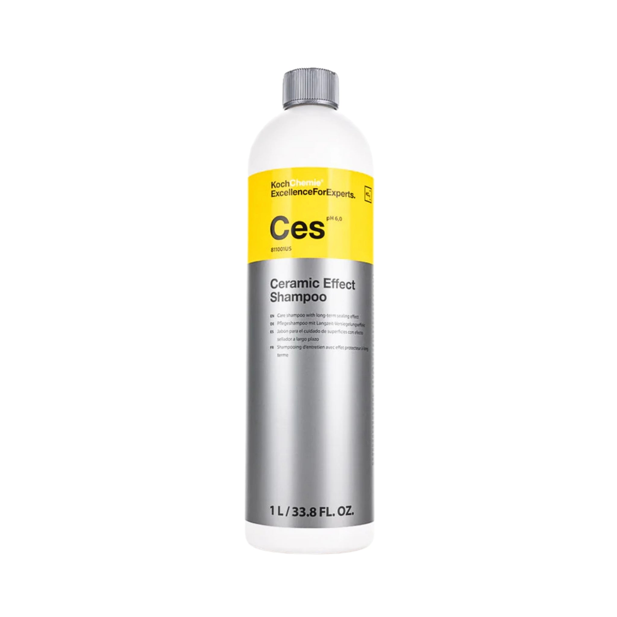 Koch-Chemie Ceramic Effect Shampoo, gentle car shampoo that cleans while enhancing ceramic coatings and paint protection.