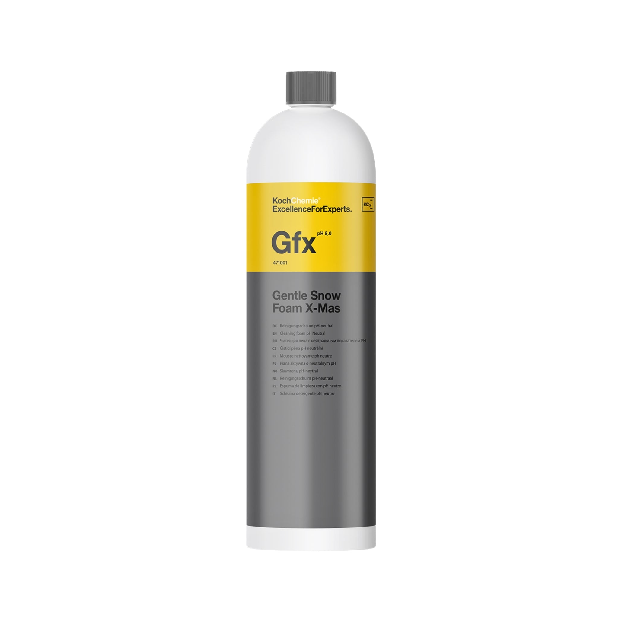 Koch-Chemie Gentle Snow Foam X-Mas, a limited-edition pH-neutral snow foam with a festive scent.