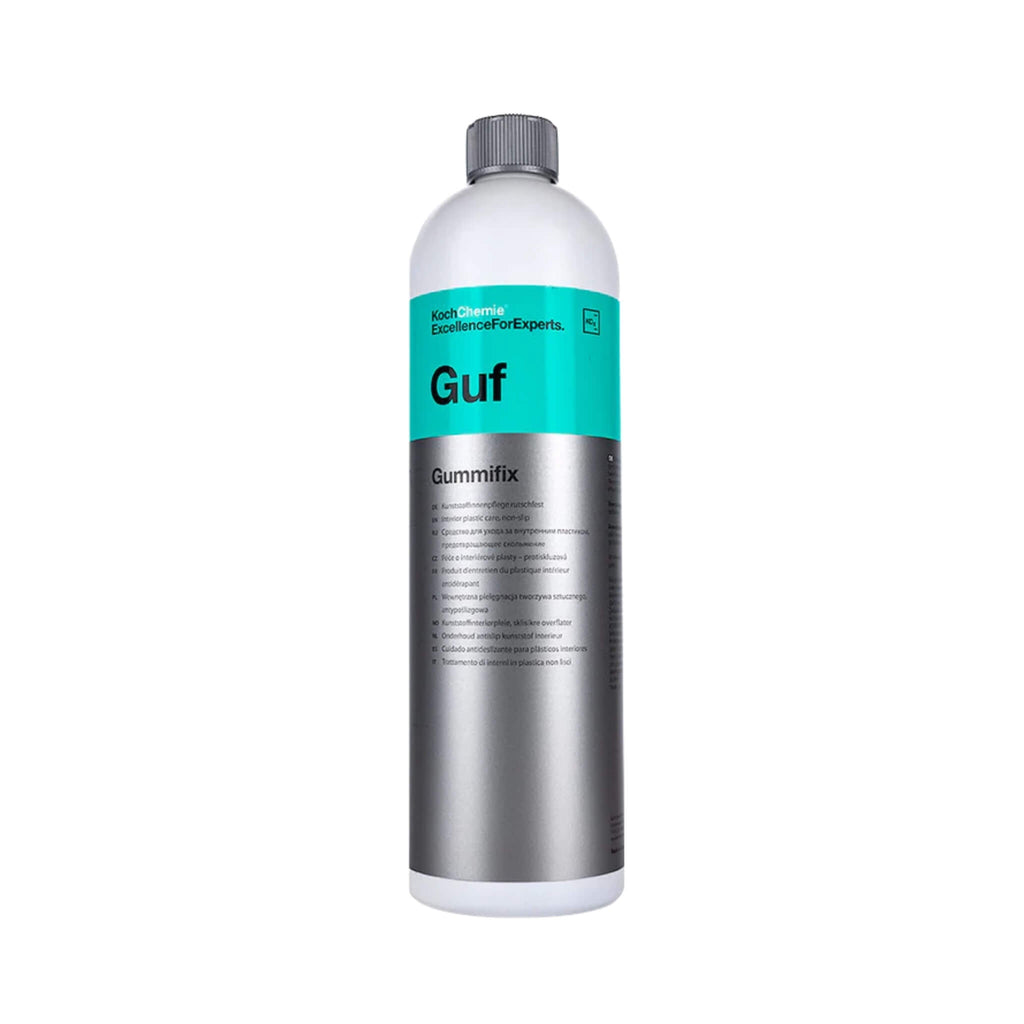 1L Koch-Chemie Gummifix interior care for dressing plastic and rubber surfaces with a clean, natural finish.