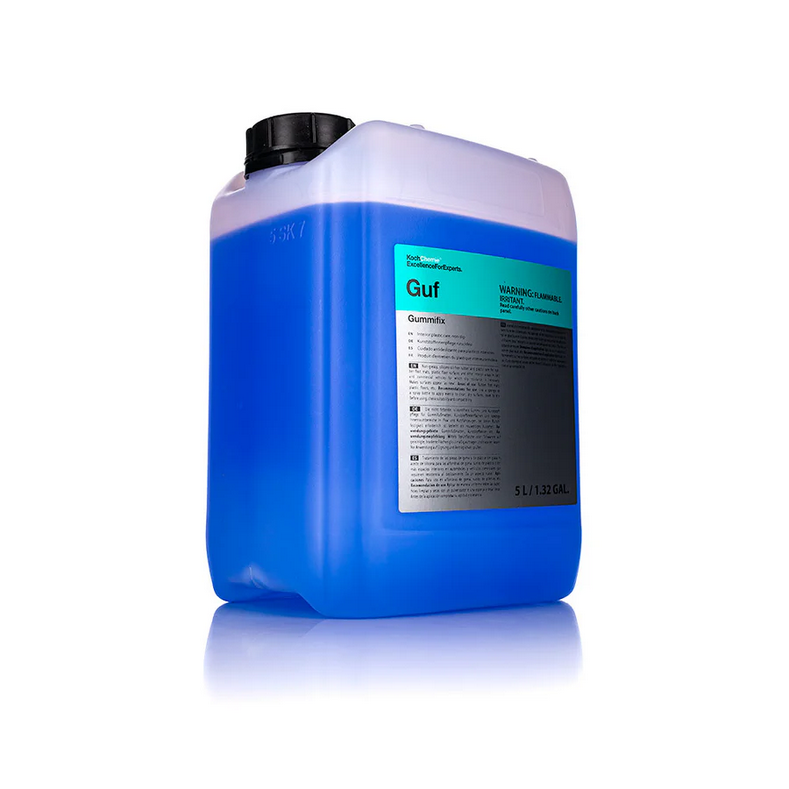 5L Koch-Chemie Gummifix interior care for dressing plastic and rubber surfaces with a clean, natural finish.