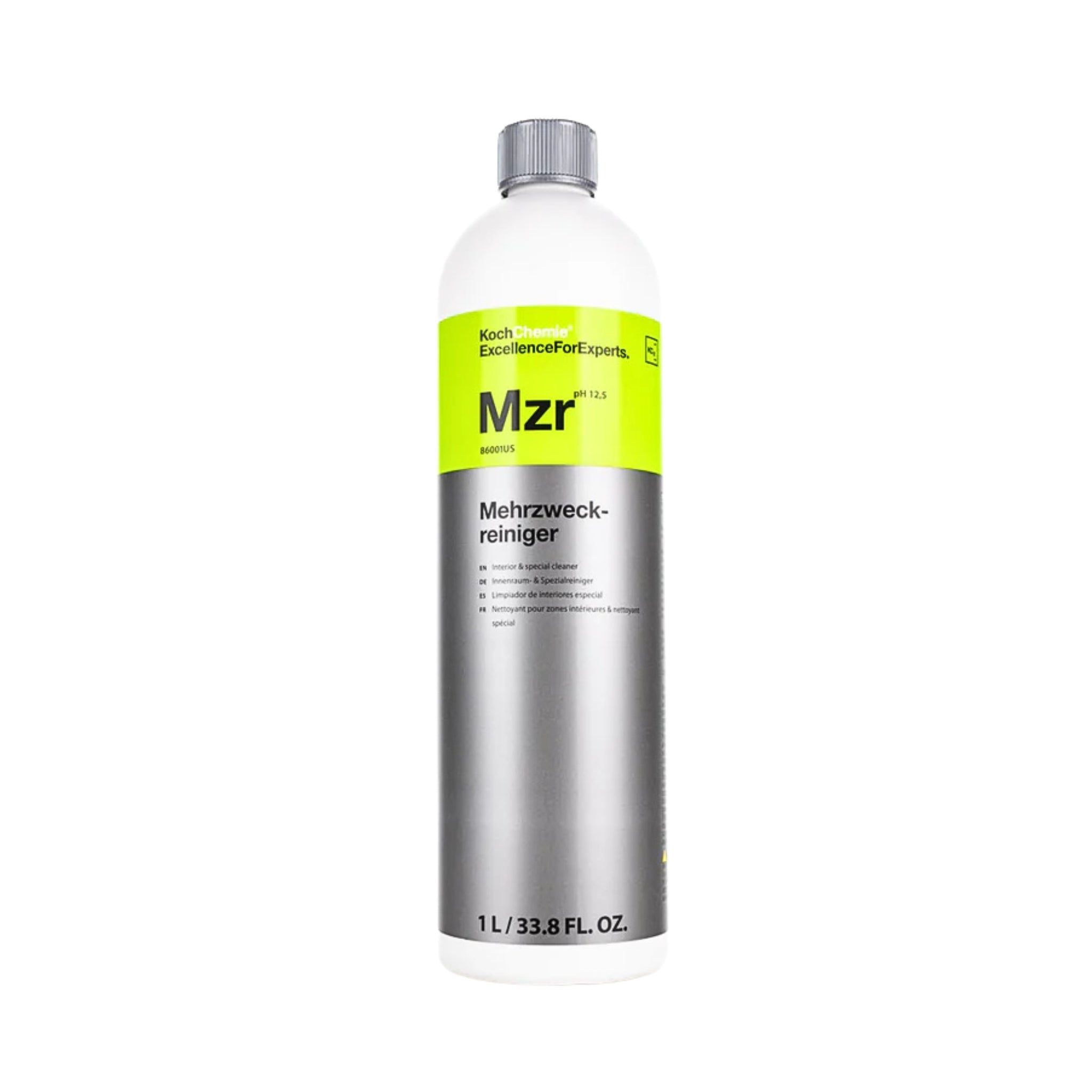 1L Koch-Chemie Mehrzweckreiniger MZR alkaline intensive cleaner for cars, industrial, and building cleaning.